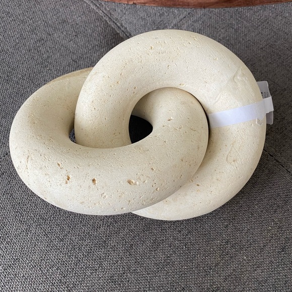 Limestone Knot Figurine Threshold Studio McGee - Picture 4 of 9